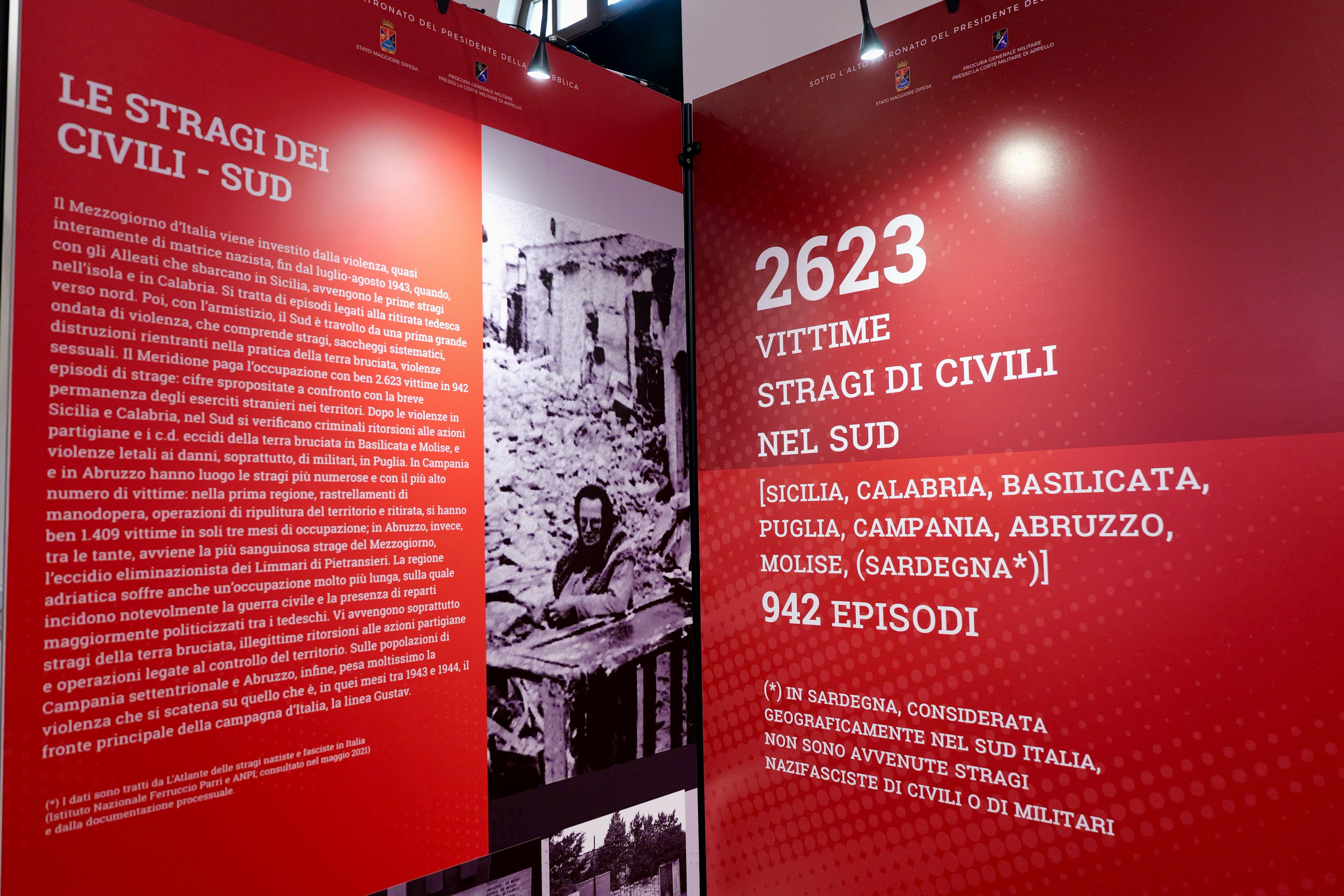 Galleria Il Presidente Emiliano al Castello Svevo di Bari per l’inaugurazione della mostra sulle stragi nazifasciste nella Guerra di Liberazione: “Anche così i pugliesi potranno celebrare la Giornata della memoria” - Diapositiva 12 di 12