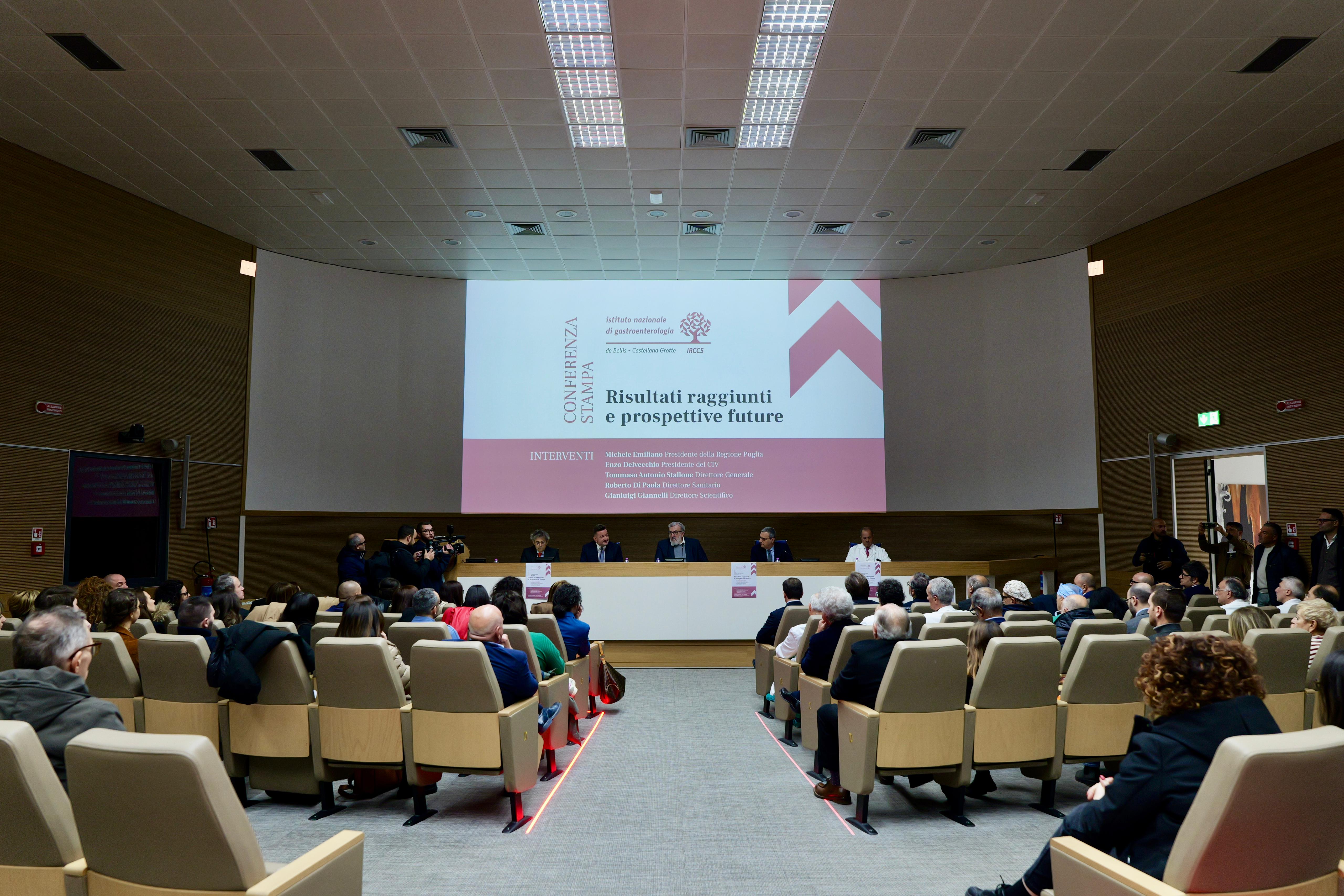 Galleria IRCCS “DE BELLIS” CASTELLANA, RISULTATI RAGGIUNTI E PROSPETTIVE FUTURE - Diapositiva 8 di 17